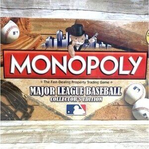 Monopoly Major League Baseball Collector's Edition Board Game
